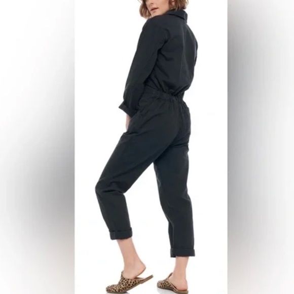 Sandrine Rose xFree People Black Zipped Jumpsuit SzM - Picture 7 of 15